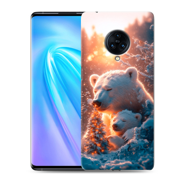 Пластиковый чехол на Vivo NEX 3 с принтом Новый год Пластиковый чехол на Vivo NEX 3 с принтом Новый год