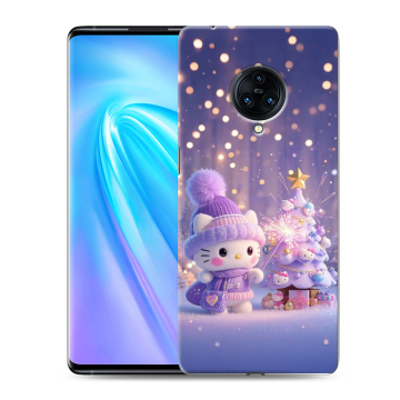 Пластиковый чехол на Vivo NEX 3 с принтом Новый год Пластиковый чехол на Vivo NEX 3 с принтом Новый год