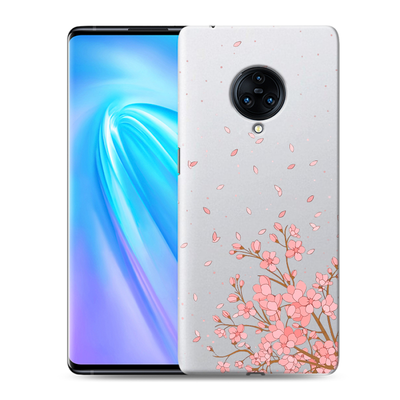 Пластиковый чехол на Vivo NEX 3 с принтом Ветка сакуры Пластиковый чехол на Vivo NEX 3 с принтом Ветка сакуры