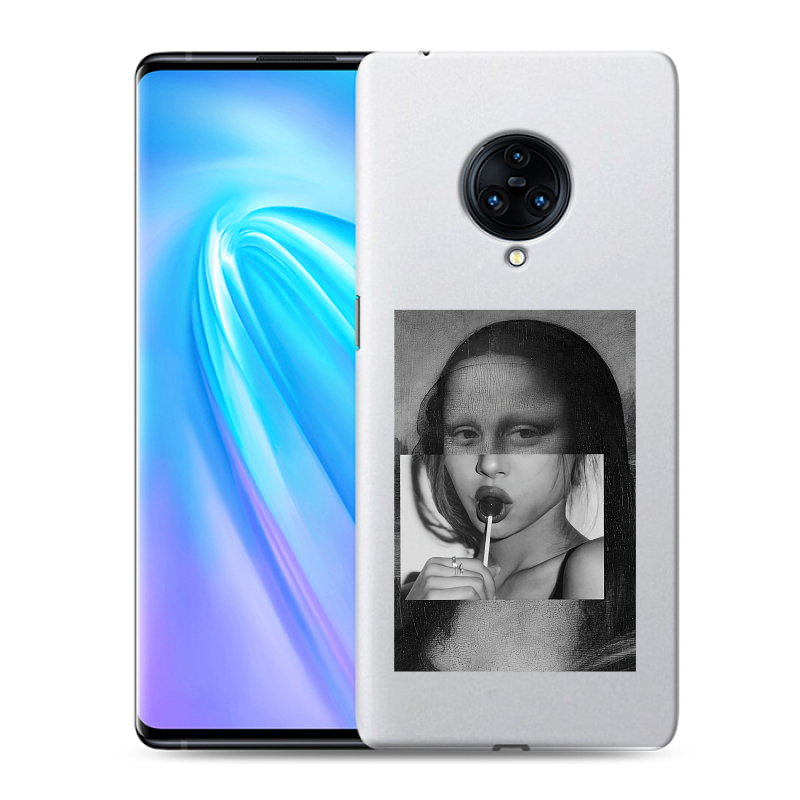 Пластиковый чехол на Vivo NEX 3 с принтом Мона Лиза Пластиковый чехол на Vivo NEX 3 с принтом Мона Лиза