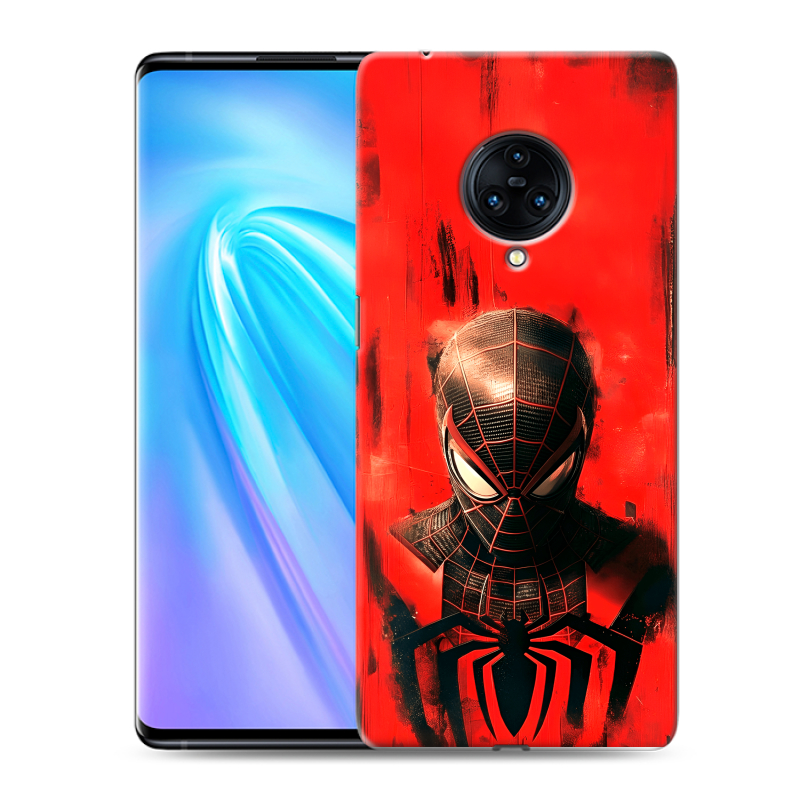 Пластиковый чехол на Vivo NEX 3 с принтом человек паук spiderman Пластиковый чехол на Vivo NEX 3 с принтом человек паук spiderman