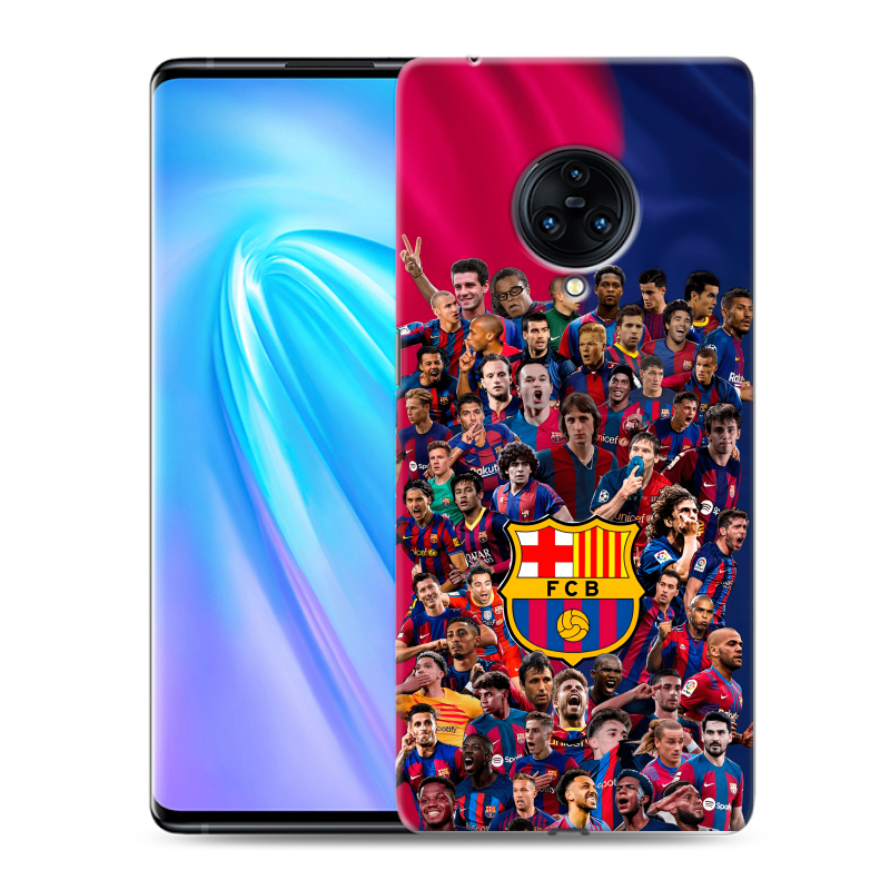 Пластиковый чехол на Vivo NEX 3 с принтом Барселона Barcelona Пластиковый чехол на Vivo NEX 3 с принтом Барселона Barcelona