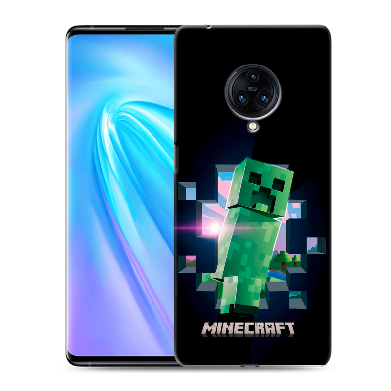 Пластиковый чехол на Vivo NEX 3 с принтом Майнкрафт Minecraft Пластиковый чехол на Vivo NEX 3 с принтом Майнкрафт Minecraft