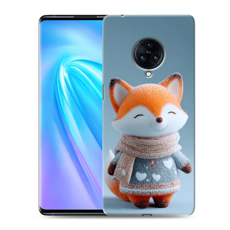 Пластиковый чехол на Vivo NEX 3 с принтом Лиса Пластиковый чехол на Vivo NEX 3 с принтом Лиса