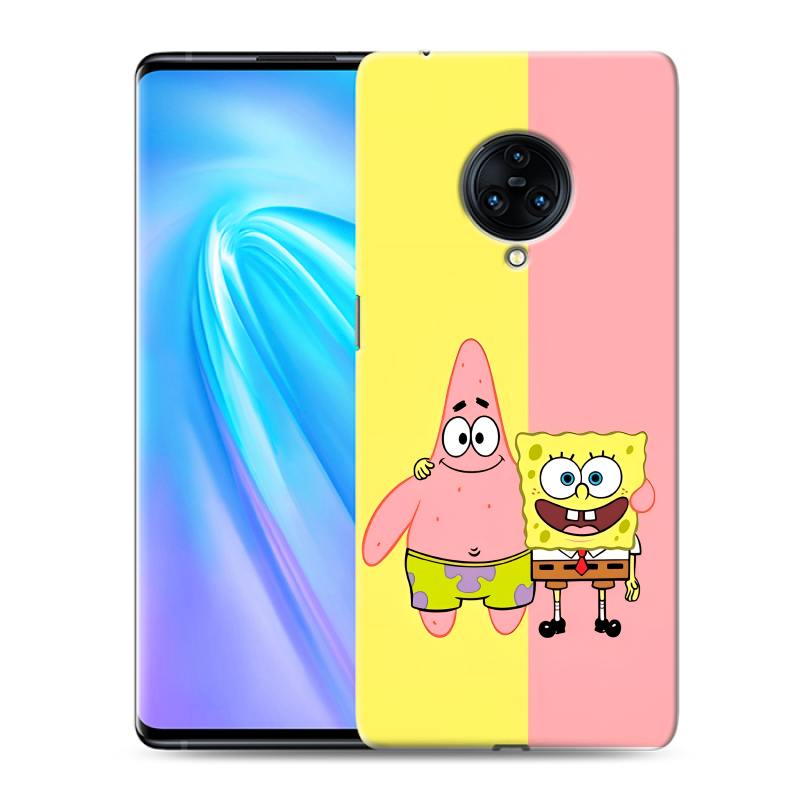 Пластиковый чехол на Vivo NEX 3 с принтом Спанч боб Спанчбоб Пластиковый чехол на Vivo NEX 3 с принтом Спанч боб Спанчбоб