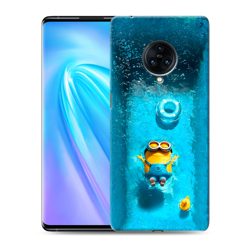 Пластиковый чехол на Vivo NEX 3 с принтом Миньоны Пластиковый чехол на Vivo NEX 3 с принтом Миньоны