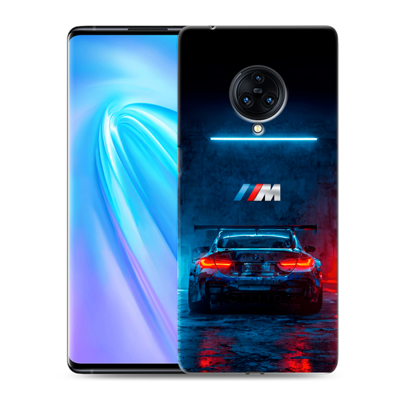 Пластиковый чехол на Vivo NEX 3 с принтом BMW БМВ Пластиковый чехол на Vivo NEX 3 с принтом BMW БМВ