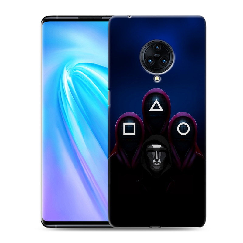Пластиковый чехол на Vivo NEX 3 с принтом Игра Кальмара Пластиковый чехол на Vivo NEX 3 с принтом Игра Кальмара