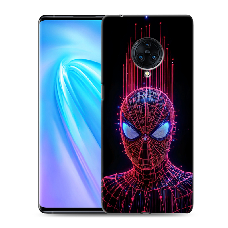 Пластиковый чехол на Vivo NEX 3 с принтом Spiderman Человек паук Пластиковый чехол на Vivo NEX 3 с принтом Spiderman Человек паук
