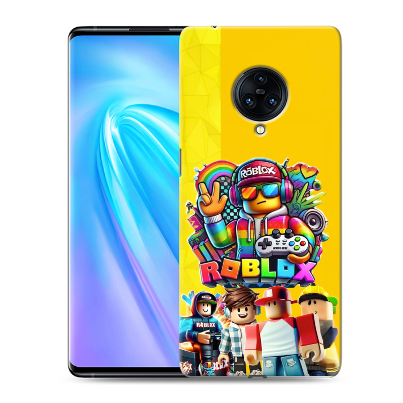 Пластиковый чехол на Vivo NEX 3 с принтом Roblox Роблокс Пластиковый чехол на Vivo NEX 3 с принтом Roblox Роблокс
