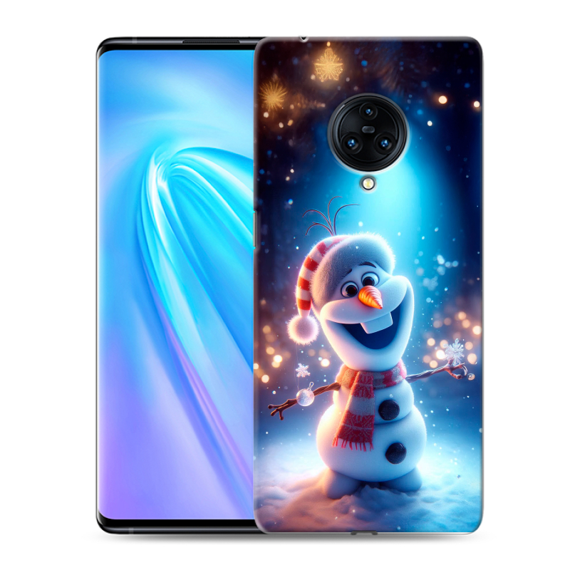 Пластиковый чехол на Vivo NEX 3 с принтом Новый год Пластиковый чехол на Vivo NEX 3 с принтом Новый год