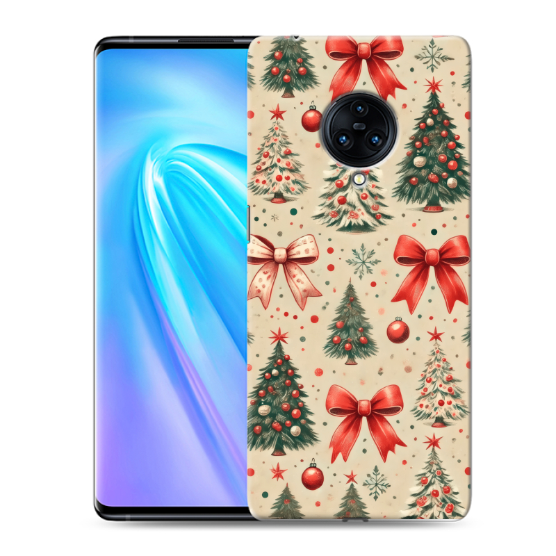 Пластиковый чехол на Vivo NEX 3 с принтом Новый год Пластиковый чехол на Vivo NEX 3 с принтом Новый год
