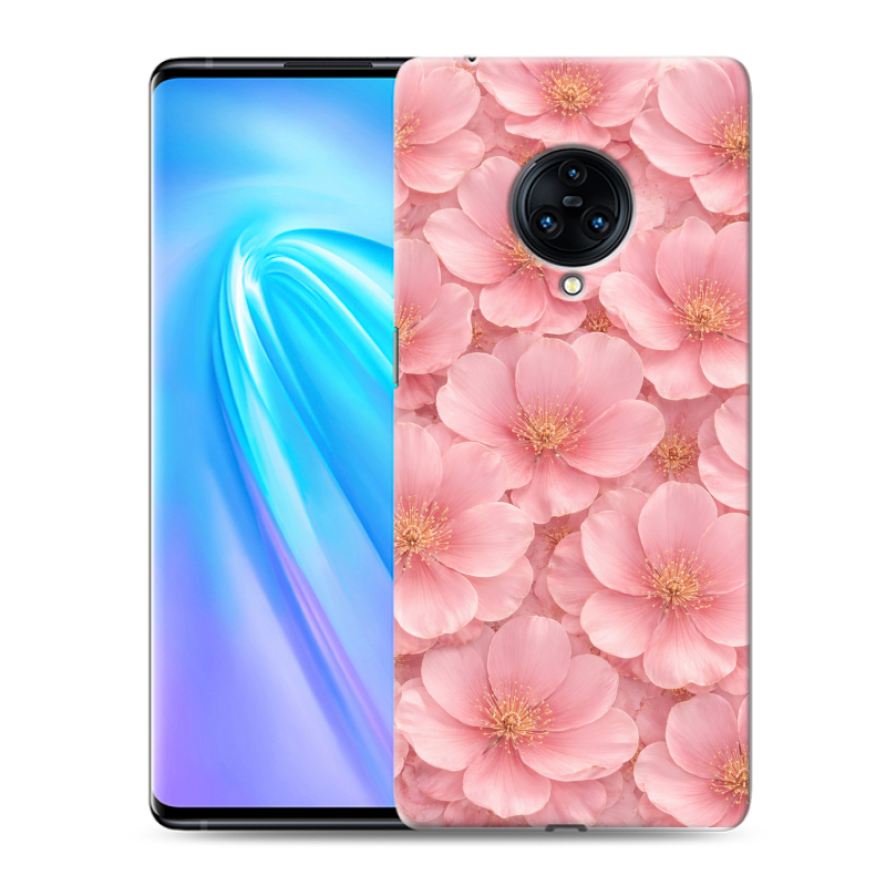 Пластиковый чехол на Vivo NEX 3 с принтом женский Пластиковый чехол на Vivo NEX 3 с принтом женский