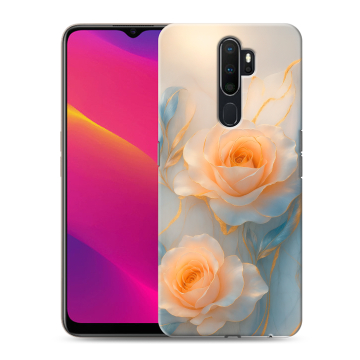 Силиконовый противоударный чехол на OPPO A5 (2020) с принтом Женский Силиконовый противоударный чехол на OPPO A5 (2020) с принтом Женский