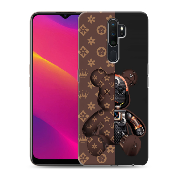 Силиконовый противоударный чехол на OPPO A5 (2020) с принтом Луи робот