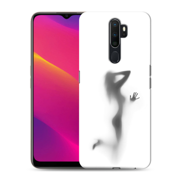 Силиконовый противоударный чехол на OPPO A5 (2020) с принтом Силуэт Силиконовый противоударный чехол на OPPO A5 (2020) с принтом Силуэт