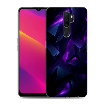Силиконовый противоударный чехол на OPPO A5 (2020) с принтом Абстракиция Силиконовый противоударный чехол на OPPO A5 (2020) с принтом Абстракиция