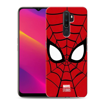 Силиконовый противоударный чехол на OPPO A5 (2020) с принтом человек паук spiderman