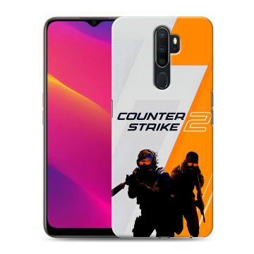 Силиконовый противоударный чехол на OPPO A5 (2020) с принтом Counter Strike Силиконовый противоударный чехол на OPPO A5 (2020) с принтом Counter Strike