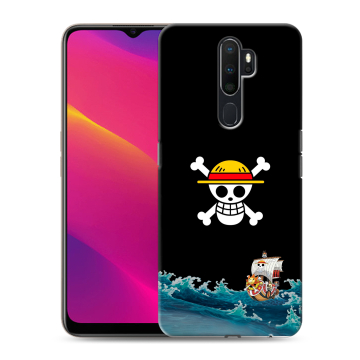 Силиконовый противоударный чехол на OPPO A5 (2020) с принтом One Piece Ван Пис Силиконовый противоударный чехол на OPPO A5 (2020) с принтом One Piece Ван Пис