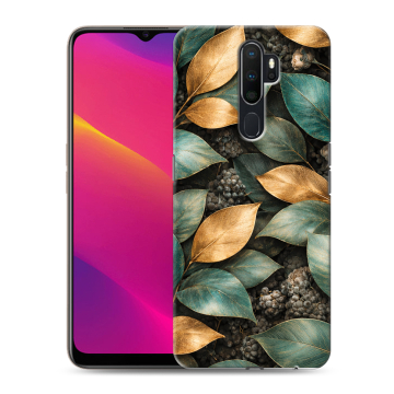 Силиконовый противоударный чехол на OPPO A5 (2020) с принтом женский Силиконовый противоударный чехол на OPPO A5 (2020) с принтом женский
