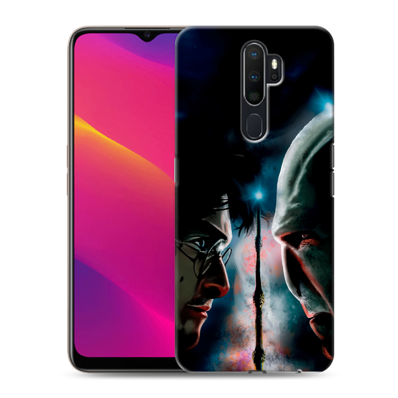 Силиконовый противоударный чехол на OPPO A5 (2020) с принтом Гарри Поттер Harry Potter Силиконовый противоударный чехол на OPPO A5 (2020) с принтом Гарри Поттер Harry Potter