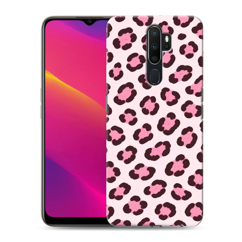 Силиконовый противоударный чехол на OPPO A5 (2020) с принтом для девочек Силиконовый противоударный чехол на OPPO A5 (2020) с принтом для девочек