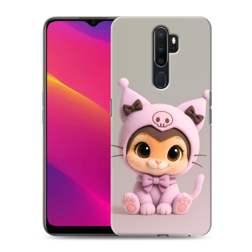 Силиконовый противоударный чехол на OPPO A9 (2020) с принтом Куроми Kuromi Силиконовый противоударный чехол на OPPO A9 (2020) с принтом Куроми Kuromi