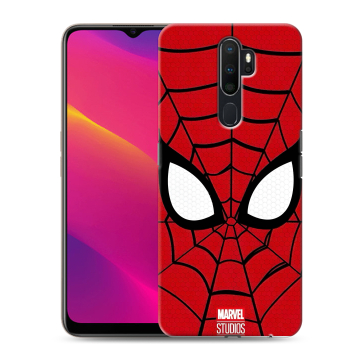 Силиконовый противоударный чехол на OPPO A9 (2020) с принтом человек паук spiderman Силиконовый противоударный чехол на OPPO A9 (2020) с принтом человек паук spiderman