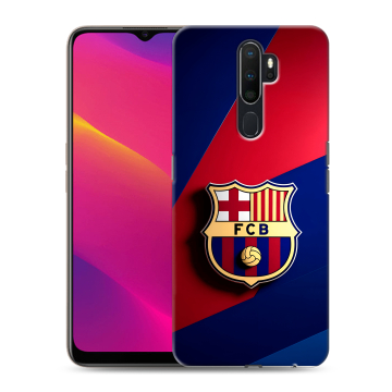 Силиконовый противоударный чехол на OPPO A9 (2020) с принтом Барселона Barcelona Силиконовый противоударный чехол на OPPO A9 (2020) с принтом Барселона Barcelona