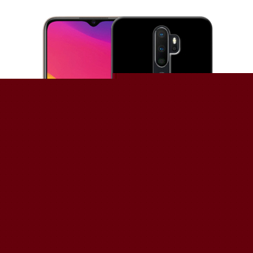 Силиконовый противоударный чехол на OPPO A9 (2020) с принтом Майнкрафт Minecraft