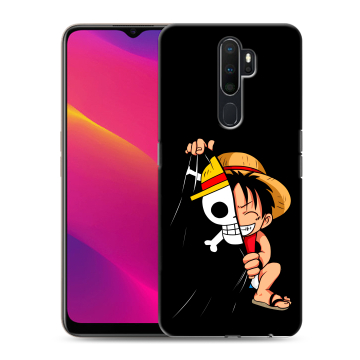 Силиконовый противоударный чехол на OPPO A9 (2020) с принтом One Piece Ван Пис Силиконовый противоударный чехол на OPPO A9 (2020) с принтом One Piece Ван Пис
