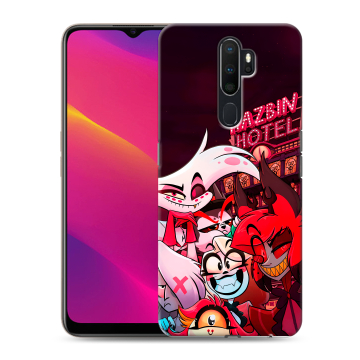 Силиконовый противоударный чехол на OPPO A9 (2020) с принтом Hazbin Hotel Отель Хазбин Силиконовый противоударный чехол на OPPO A9 (2020) с принтом Hazbin Hotel Отель Хазбин