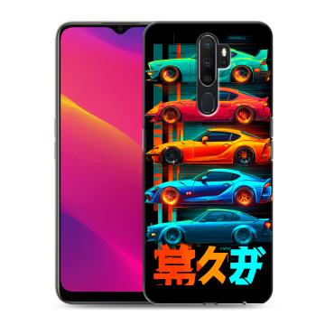 Силиконовый противоударный чехол на OPPO A9 (2020) с принтом машины тачки Силиконовый противоударный чехол на OPPO A9 (2020) с принтом машины тачки
