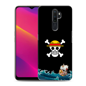 Силиконовый противоударный чехол на OPPO A9 (2020) с принтом One Piece Ван Пис Силиконовый противоударный чехол на OPPO A9 (2020) с принтом One Piece Ван Пис