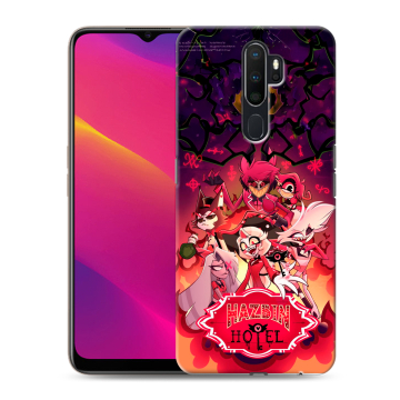 Силиконовый противоударный чехол на OPPO A9 (2020) с принтом Hazbin Hotel Отель Хазбин Силиконовый противоударный чехол на OPPO A9 (2020) с принтом Hazbin Hotel Отель Хазбин