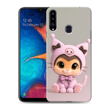 Силиконовый чехол на Samsung Galaxy A20s с принтом Куроми Kuromi Силиконовый чехол на Samsung Galaxy A20s с принтом Куроми Kuromi