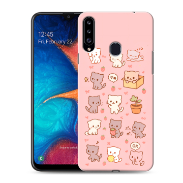 Силиконовый чехол на Samsung Galaxy A20s с принтом Hello Kitty Хелоу Кити Силиконовый чехол на Samsung Galaxy A20s с принтом Hello Kitty Хелоу Кити