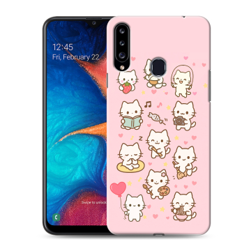 Силиконовый чехол на Samsung Galaxy A20s с принтом Hello Kitty Хелоу Кити Силиконовый чехол на Samsung Galaxy A20s с принтом Hello Kitty Хелоу Кити