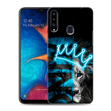 Силиконовый чехол на Samsung Galaxy A20s с принтом Король лев Силиконовый чехол на Samsung Galaxy A20s с принтом Король лев