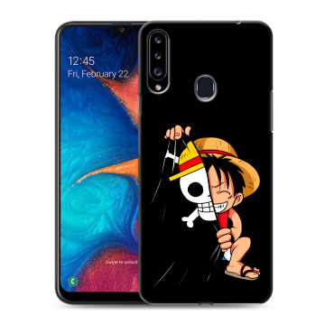 Силиконовый чехол на Samsung Galaxy A20s с принтом One Piece Ван Пис Силиконовый чехол на Samsung Galaxy A20s с принтом One Piece Ван Пис
