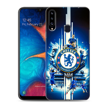 Силиконовый чехол на Samsung Galaxy A20s с принтом Chelsea Челси Силиконовый чехол на Samsung Galaxy A20s с принтом Chelsea Челси