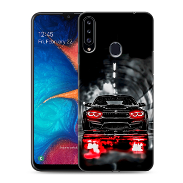 Силиконовый чехол на Samsung Galaxy A20s с принтом BMW БМВ Силиконовый чехол на Samsung Galaxy A20s с принтом BMW БМВ