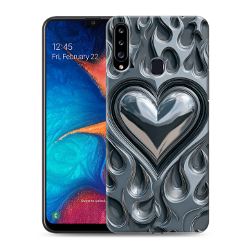 Силиконовый чехол на Samsung Galaxy A20s с принтом Y2K Силиконовый чехол на Samsung Galaxy A20s с принтом Y2K