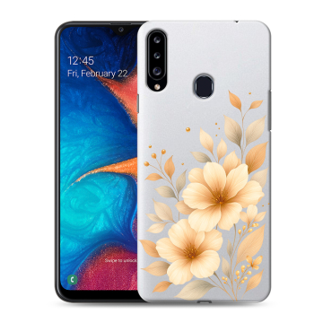 Силиконовый чехол на Samsung Galaxy A20s с принтом для девушки Силиконовый чехол на Samsung Galaxy A20s с принтом для девушки