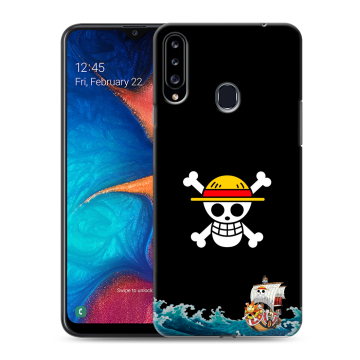 Силиконовый чехол на Samsung Galaxy A20s с принтом One Piece Ван Пис Силиконовый чехол на Samsung Galaxy A20s с принтом One Piece Ван Пис