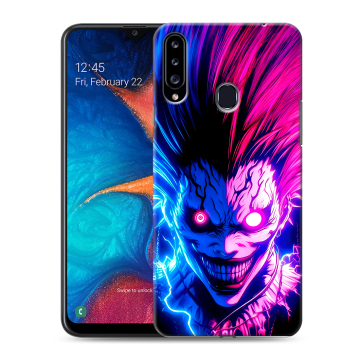 Силиконовый чехол на Samsung Galaxy A20s с принтом Death note Тетрадь смерти Силиконовый чехол на Samsung Galaxy A20s с принтом Death note Тетрадь смерти