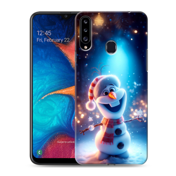 Силиконовый чехол на Samsung Galaxy A20s с принтом Новый год Силиконовый чехол на Samsung Galaxy A20s с принтом Новый год