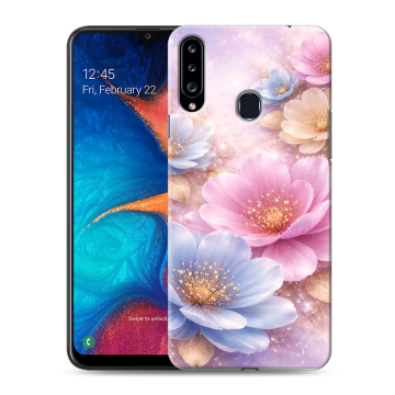 Силиконовый чехол на Samsung Galaxy A20s с принтом женский Силиконовый чехол на Samsung Galaxy A20s с принтом женский