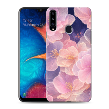 Силиконовый чехол на Samsung Galaxy A20s с принтом женский Силиконовый чехол на Samsung Galaxy A20s с принтом женский
